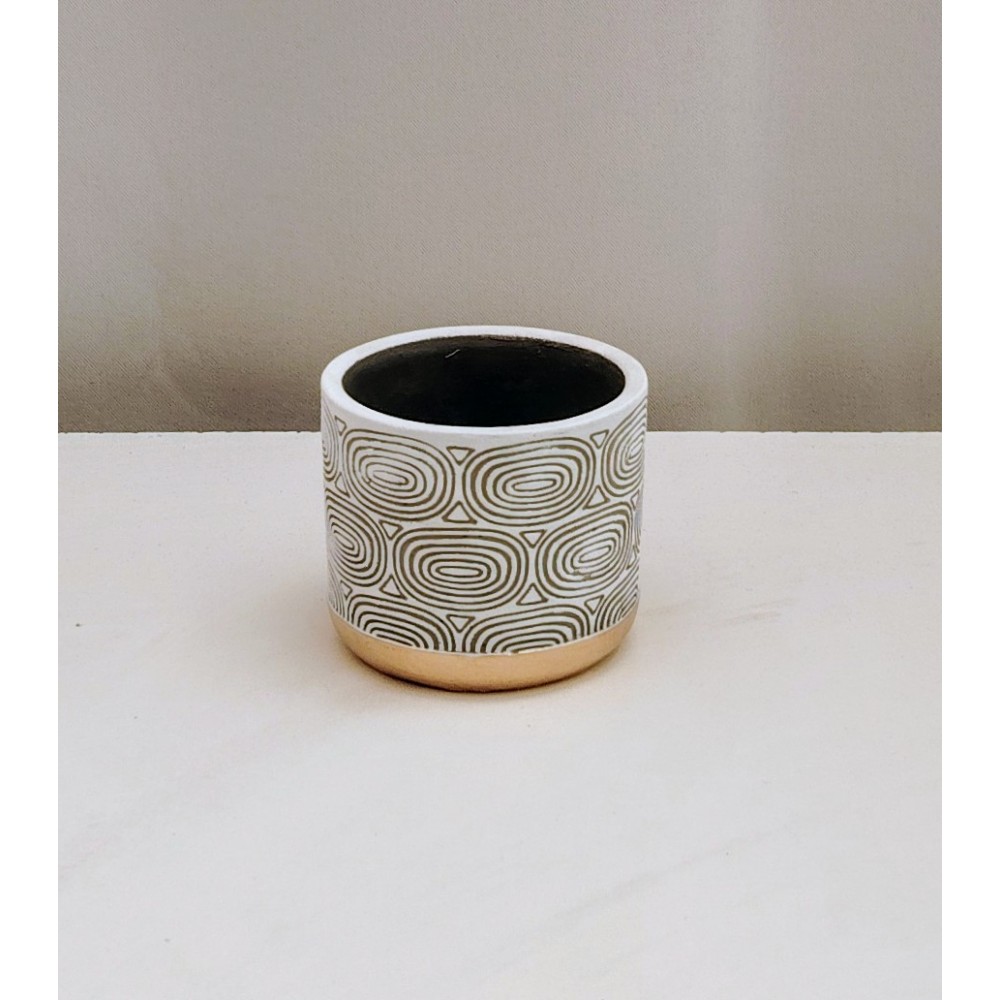 Κασπώ άσπρο χρυσό 