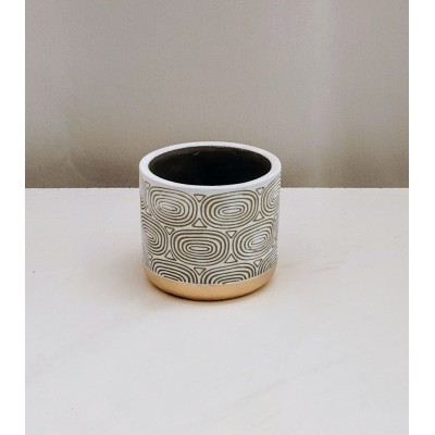 Κασπώ άσπρο χρυσό 